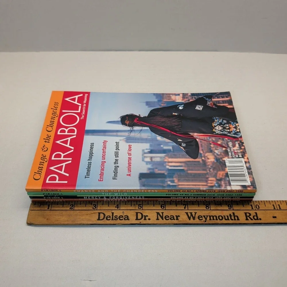 Lot Of 4 Parabola Magazine Spring Summer Fall Winter‎ 2019 Vol 44 No 1-4